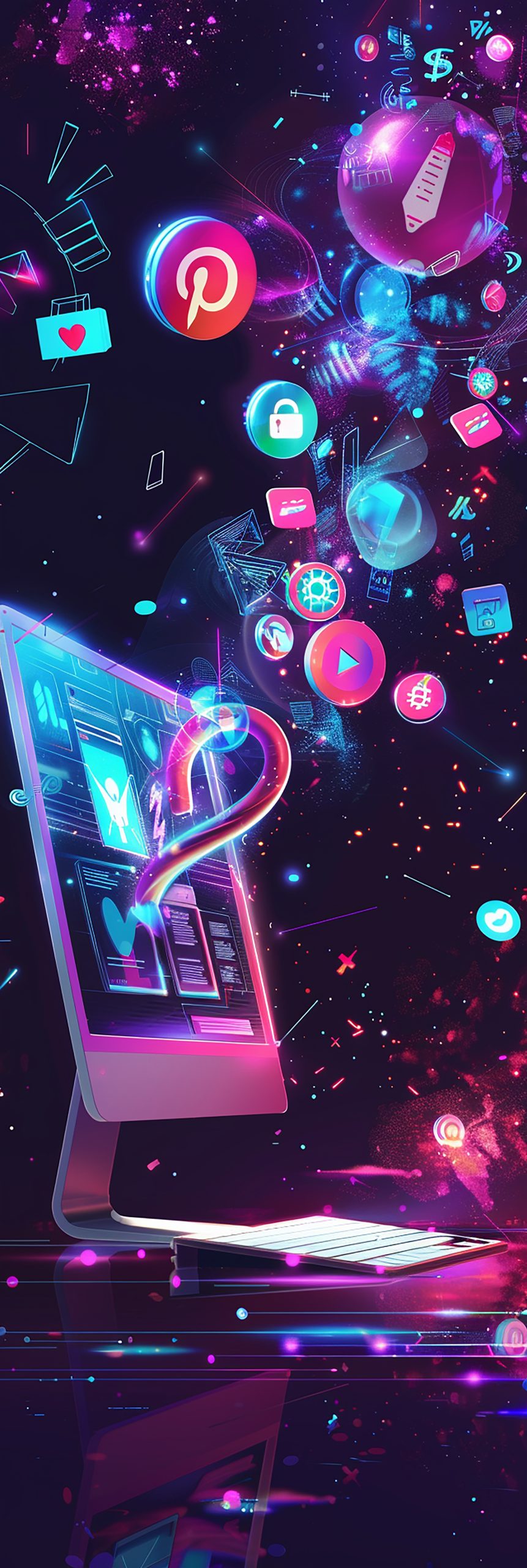 vibrant-digital-art-scene-computer-screen-display-vector